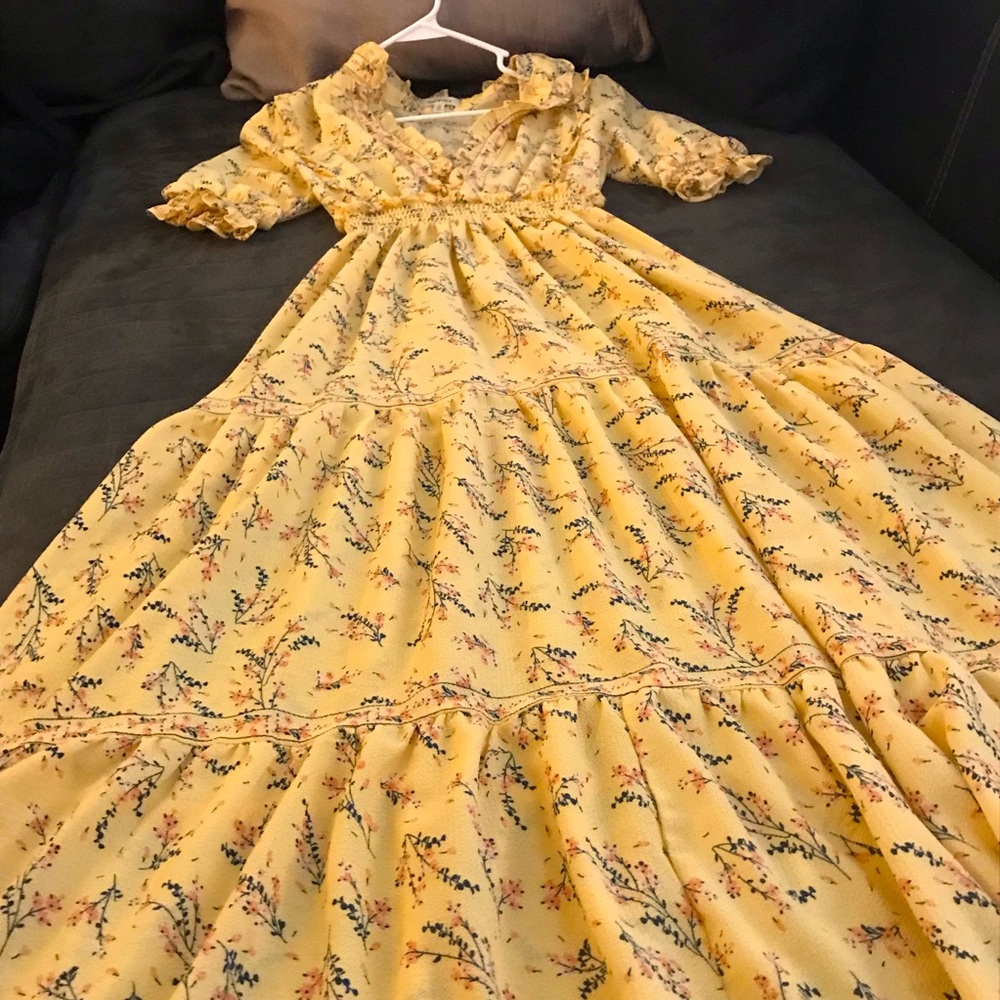 Long Floral Summer Dress